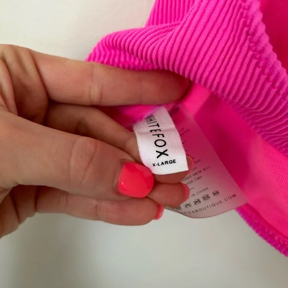 White Fox Swim Bikini Top - Picture 10 of 10